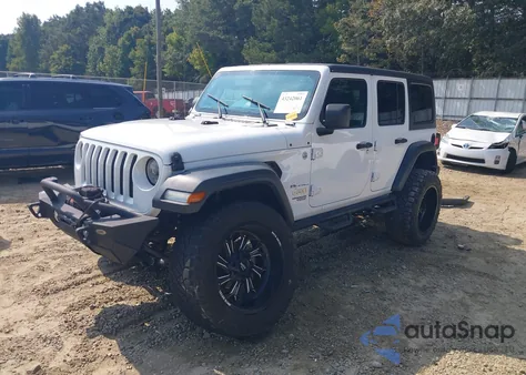 2020 Jeep Wrangler Unlimited Sport S 4X4 from USA, damaged, VIN 1C4HJXDN7LW113718